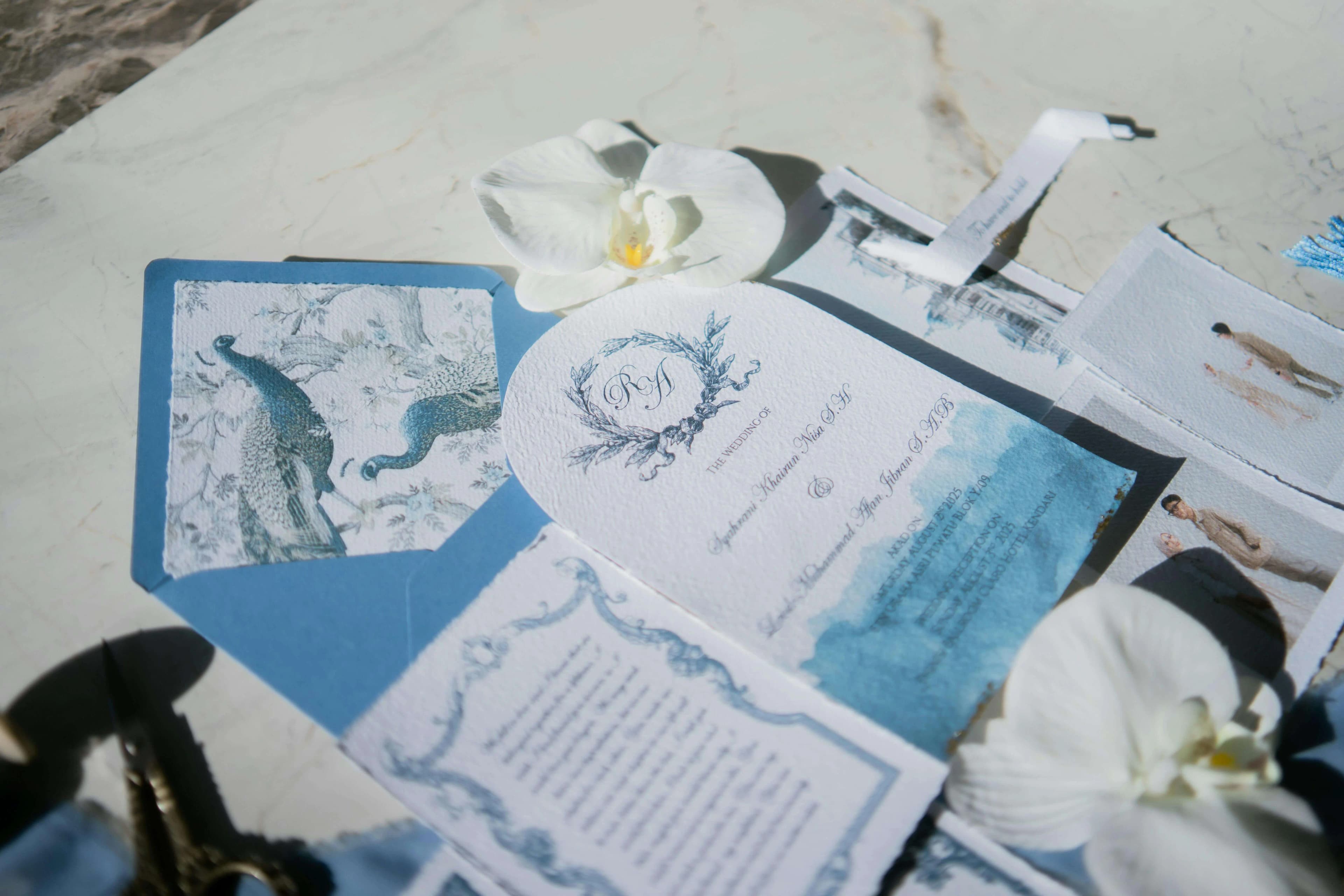 Wedding Stationery in Poster AI Creator: Print-Safe Layouts